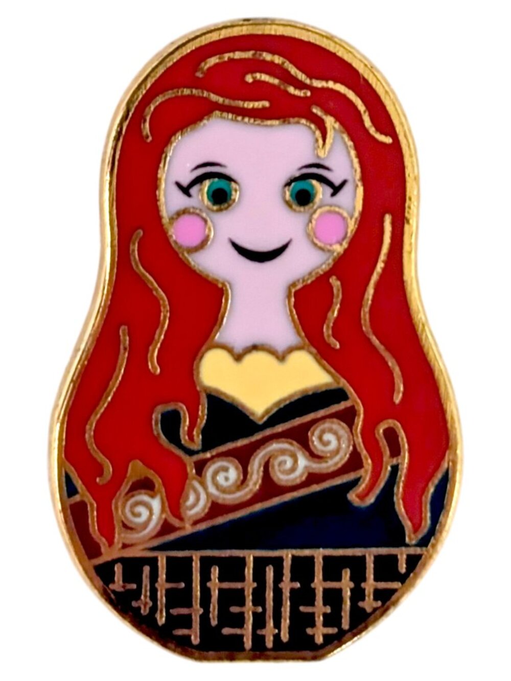 Brave Disney Pin: Merida Nesting Doll
